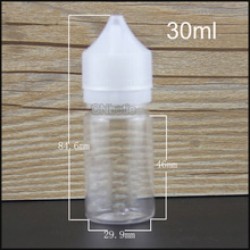 Gorilla 30 ml v3 tıpa kapakta şeffaf şişe (5 Adet) Gorilla 30 ml v3 tıpa kapakta şeffaf şişe (5 Adet)