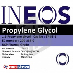 PG İneos Pg Propilen Glikol PG İneos Pg Propilen Glikol